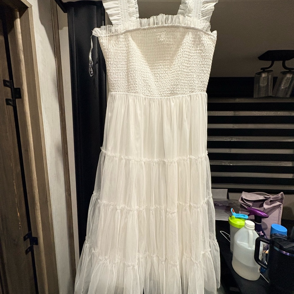Baltic Born White Maxi Dress